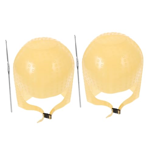 Healvian 2er Set Wiederverwendbare Haarfärbekappen Mit Haken Für Damen Und Herren Komfortable Und Langlebige Haarfärbe Tools Für Salon Und Heimgebrauch Healvian 2er Set Wiederverwendbare Haarfärbekappen Mit Haken Für Damen Und Herren Komfortable Und Langlebige Haarfärbe Tools Für Salon Und Heimgebrauch von Healvian