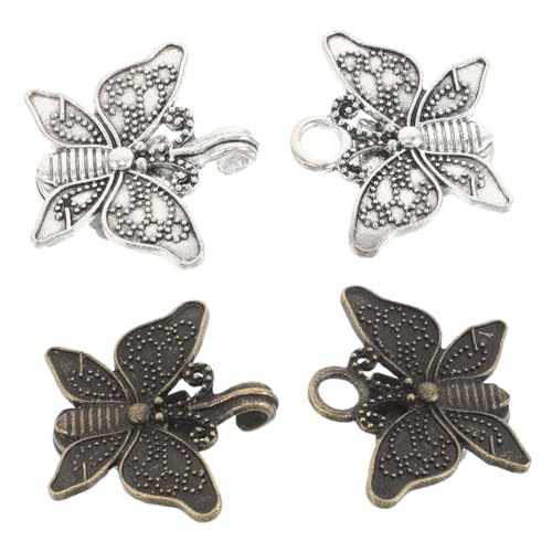 Healvian 2paare Pack Metall Schal-clips Für Damen Retro Pullover Clip Vintage Halstuch Verschluss Abnehmbar Für Freizeitkleidung Healvian 2paare Pack Metall Schal-clips Für Damen Retro Pullover Clip Vintage Halstuch Verschluss Abnehmbar Für Freizeitkleidung von Healvian