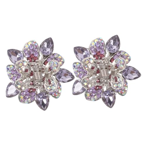 Healvian 2stücke Mini Haarklammern Für Haarclips Für Dünnes Haar Praktische Haarklammern Für Mädchen Glitzernde Accessoires Für Besondere Anlässe Und Alltägliche Styles von Healvian
