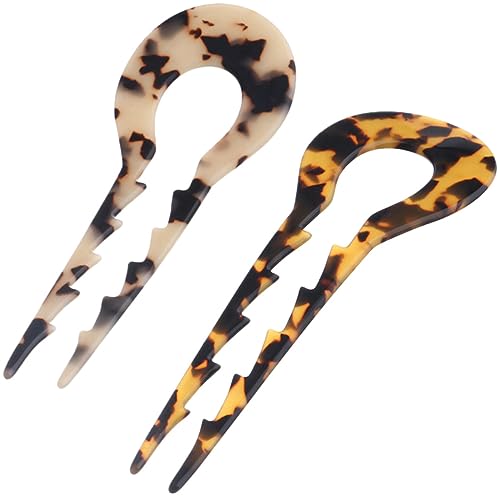 Healvian 2stücke U-förmige Haarnadel Für Mädchen Und Frauen Traditioneller Chinesischer Haarstab Haarzubehör Für Lange Haare Haarschmuck Für Alltag Und Anlässe Haar-accessoire Für von Healvian