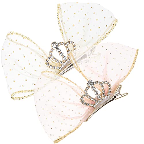 Healvian 2stücke Haarschleifen Aus Spitze Und Mit -design Bogen Clips Für Mädchen Und Frauen Für Party Geburtstag Alltag Und Zeremonien von Healvian