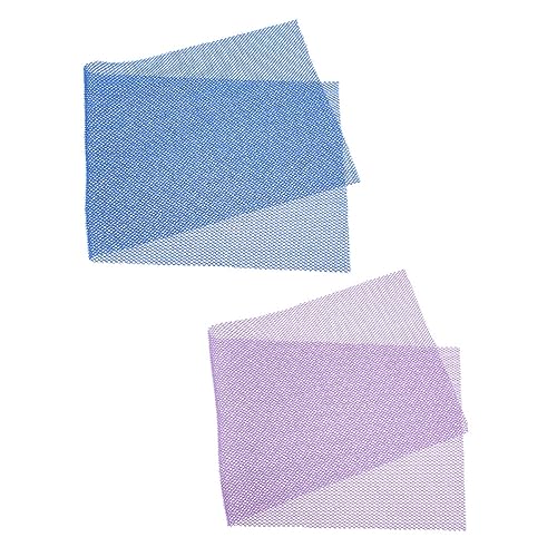 Healvian 2st Rückziehstreifen Aus Afrikanischem Netz Dusch-rückenwäscher Für Bade-luffas Reiniger Kühlung Peeling Zellentferner Wischt Handtuch Seife Körperbürste Zum Nylon von Healvian