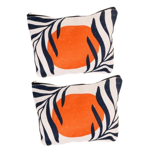 Healvian 2stücke Damen Kosmetiktasche wasserdichte Reise-Make-up Tasche Mit Fächern Für Outdoor Urlaub Und Alltag Praktische Aufbewahrung Für Kosmetik Und Toilettenartikel von Healvian