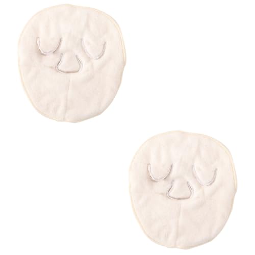 Healvian 2stücke Fleece Gesichtsmaske Handtuch Für Feuchtigkeitsspendend Wiederverwendbar Für Hautpflege Und Schönheitsanwendungen Heiß Oder Kalt Anwendbar von Healvian