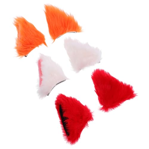 Healvian 3 Paar Plüsch Katzenohr Haarspangen Katzenhaarspangen Kostüm Katzennadeln Süßes Accessoire Katzen Halloween Nadeln Cosplay Weiche Katzenhaarspangen Mädchen Healvian 3 Paar Plüsch Katzenohr Haarspangen Katzenhaarspangen Kostüm Katzennadeln Süßes Accessoire Katzen Halloween Nadeln Cosplay Weiche Katzenhaarspangen Mädchen von Healvian