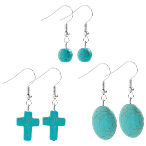 Healvian 3 Paare Boho Herzohrringe für Frauen Retro Statement Ohrhänger To Phus Stilvolle Niedliche Ohrringe für Partys Healvian 3 Paare Boho Herzohrringe für Frauen Retro Statement Ohrhänger To Phus Stilvolle Niedliche Ohrringe für Partys von Healvian