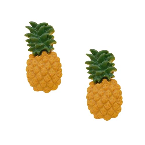 Healvian 3 Paare Obstförmige Ananas Ohrstecker Damen Modischer Schmuck Leicht Elegant Für Alltag Party Healvian 3 Paare Obstförmige Ananas Ohrstecker Damen Modischer Schmuck Leicht Elegant Für Alltag Party von Healvian