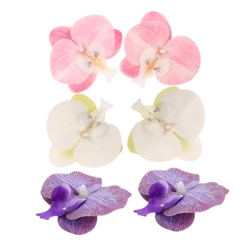 Healvian 3 Paare Schmetterlings Orchideen Schuhclips Abnehmbar für Sandalen Flip Flops Stabile Komfortable Dekoration mit Künstlichen Blumen für Strand Hochzeit Sommermode Damen Healvian 3 Paare Schmetterlings Orchideen Schuhclips Abnehmbar für Sandalen Flip Flops Stabile Komfortable Dekoration mit Künstlichen Blumen für Strand Hochzeit Sommermode Damen von Healvian