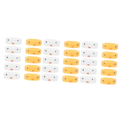 Healvian 3 Sätze Finger Ringe Für Frauen Süße Kleine Finger Ringe Dekorative Einzigartige Designs Für Partys Alltagsmode 10 Stück * 3 von Healvian