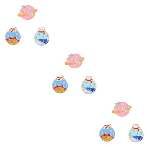 Healvian 3 Sätze Kreative Katzen Broschen Für Mode Party Alltagskleidung Lustige Tier Anstecker Für Taschen Accessoires 3 Stück * 3 von Healvian