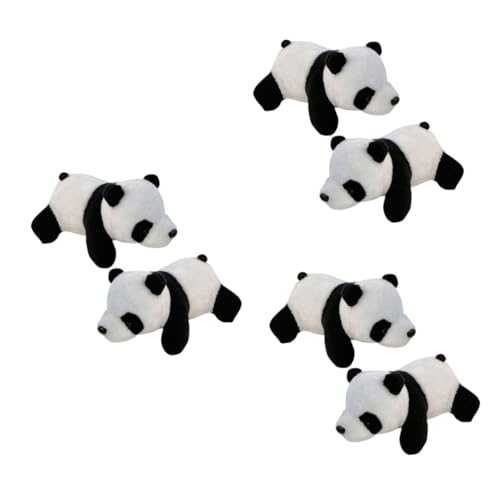 Healvian 3 Sätze Plüsch Panda Brosche Design Kreativer Anstecker Für Damen Süße Tierbrosche Für Partys Geschenkidee Für Freunde Familie 2 Stück * 3 von Healvian