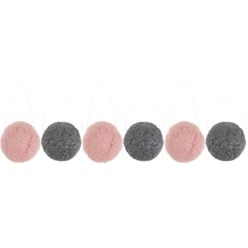 Healvian 3 Sätze Schwamm-make-up-gesichtsreinigungsgerät Make-up-pinsel Reiniger Concealer Pinsel Spülbar Abschminken Makeup Remover Gesichtswaschschwamm Gesichtspeeling 2 Stück * 3 von Healvian