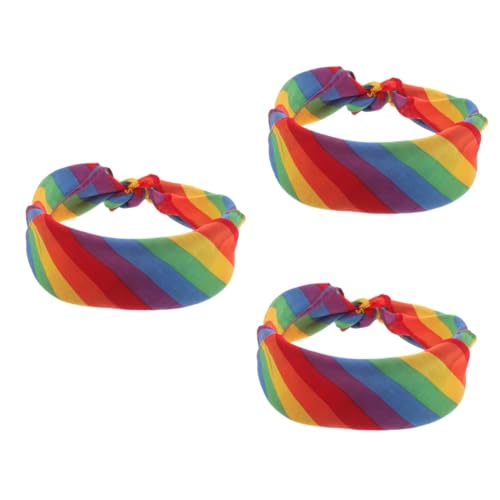 Healvian 3 Sätze Sport Stirnband Yoga-stirnband Dekorative Kopfbedeckungen Workout-taschentuch Kopfbedeckungen Für Frauen Yoga Bandana Stoff 2 Stück * 3 von Healvian