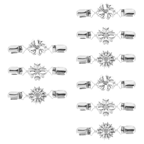 Healvian 3 Sätze Teiliges Brosche Clip Für Schal Und Cardigan Clips Für Kleidung Vintage Design Für Damen Langlebige Und Stilvolle Accessoires 3 Stück * 3 von Healvian
