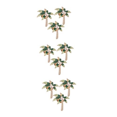 Healvian 3 Sätze Teiliges Kokosnussbaum Broschen Brosche Für Damen Vielseitiges Accessoire Für Hochzeiten Partys Design Für Kleidung Taschen 3 Stück * 3 von Healvian