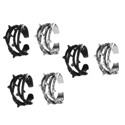 Healvian 3 Sätze Vintage Zweig Ring Türkisfarbener Schmuck Ohrringe Kostüm Gothic Größer Khimar Hijab Würfelunterlage Geburtstagszig Legierung Ringe Zweigförmiger Ring 2 Stücke * 3 Healvian 3 Sätze Vintage Zweig Ring Türkisfarbener Schmuck Ohrringe Kostüm Gothic Größer Khimar Hijab Würfelunterlage Geburtstagszig Legierung Ringe Zweigförmiger Ring 2 Stücke * 3 von Healvian