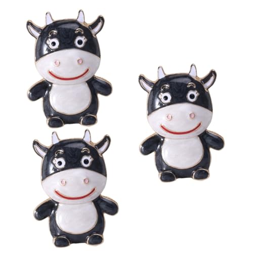Healvian 3 Stck. Kreative Ox Brosche Strapazierfähig Mode Accessoire für Kleidung für Partys Healvian 3 Stck. Kreative Ox Brosche Strapazierfähig Mode Accessoire für Kleidung für Partys von Healvian
