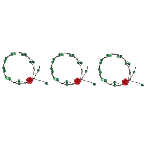 Healvian 3 Stck. Stylische Fußkette mit Blumen Design für Damen Verstellbare Knöchel Kette für Frühling Sommer für Studenten und Modebewusste Frauen von Healvian
