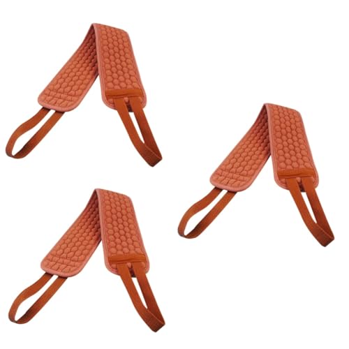 Healvian 3 Stk Duschtuch für den Rücken Badetuch Umbau-Mikrofonmutter für Ständer Peelingschwamm Rückenziehendes Handtuch Reiben Handtuch verdicken Badeblume Fräulein von Healvian