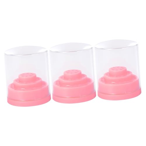 Healvian 3 Stk Nagelbit-Organizer Nagelbithalter Maniküre Nagelknipser Halterung Rosa Healvian 3 Stk Nagelbit-Organizer Nagelbithalter Maniküre Nagelknipser Halterung Rosa von Healvian