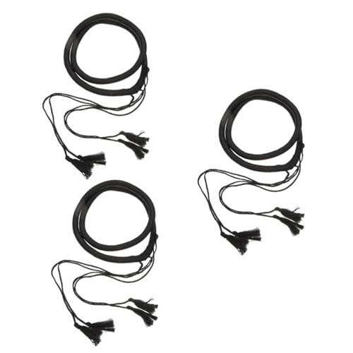 Healvian 3 Stück Arabisches Stirnband PU Verstellbar mit Elastischem Band Leicht und Langlebig Passend für Herren Nahost Waschbar und Vielseitig Kombinierbar als für Familie und Freunde von Healvian