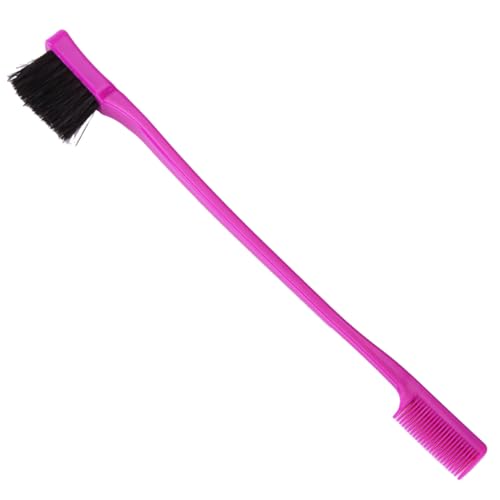 Healvian 3 Stück Doppelkopf Augenbrauenbürste Teiliges Doppelseitiger Kamm und Pinsel für Präzises Styling Sanftes Grooming Geeignet für Damen und Mädchen Professionelles Augenbrauenpflege von Healvian