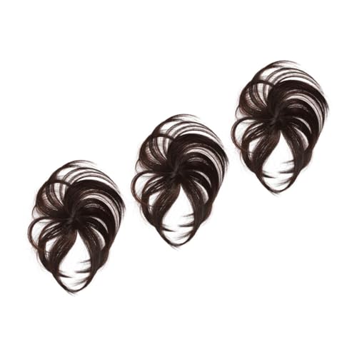 Healvian 3 Stück Echthaar Haarteile für Frauen Natürlicher Haaransatz Volumen Topper für Dünnes Haar Atmungsaktiv Leicht Abdeckend für Weiße Haare Einfache Anwendung Tiefbraun Healvian 3 Stück Echthaar Haarteile für Frauen Natürlicher Haaransatz Volumen Topper für Dünnes Haar Atmungsaktiv Leicht Abdeckend für Weiße Haare Einfache Anwendung Tiefbraun von Healvian