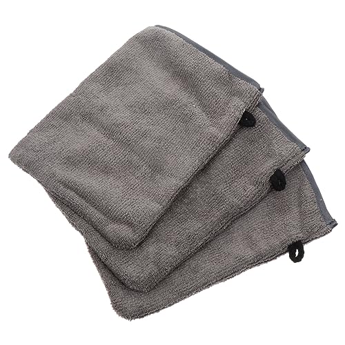 Healvian 3 Stück Gesichtsreinigungs Handschuhe Exfolierende Make Up Entferner für Weich und Hautfreundlich für Sanfte Gesichtsreinigung und Pflege von Healvian