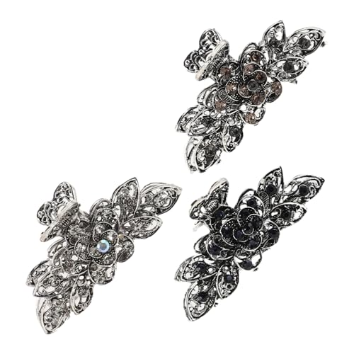 Healvian 3 Stück Große Vintage Haarklammern mit Strasssteinen Metall Retro Stil Jumbo Haarclips für Dickes Haar Starker Rutschfest Modische Haarklammern für Damen und Mädchen Healvian 3 Stück Große Vintage Haarklammern mit Strasssteinen Metall Retro Stil Jumbo Haarclips für Dickes Haar Starker Rutschfest Modische Haarklammern für Damen und Mädchen von Healvian