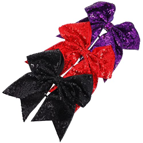 Healvian 3stücke Teiliges Halloween Haarschleifen Und Pailletten Ponytail- Für Und Mädchen Für Kostümpartys Und Feiern von Healvian