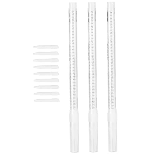 Healvian 3stücke Eraser Pen Für Kosmetische Marker Praktischer Marker Entferner Für Augenbrauen Und Lippen Und Tragbar Für Anfänger Und von Healvian