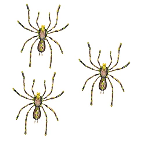 Healvian 3 Stück Rhinestone Spider Brosche Extravaganter Modeschmuck für Damen Leichtem Legierungsmaterial Dekorieren von Kleidung Taschen Schals Healvian 3 Stück Rhinestone Spider Brosche Extravaganter Modeschmuck für Damen Leichtem Legierungsmaterial Dekorieren von Kleidung Taschen Schals von Healvian