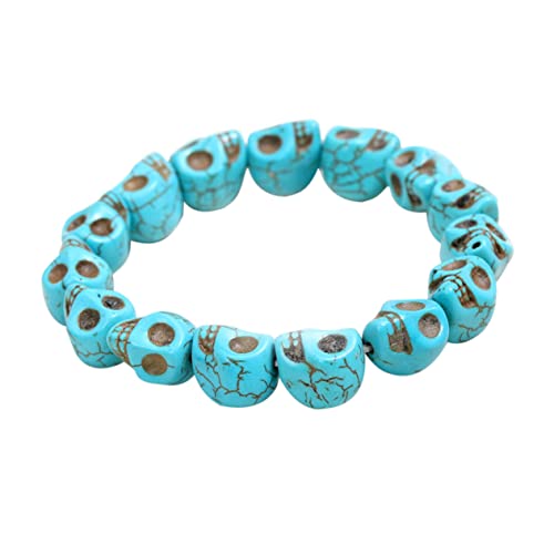 Healvian 3 Stück Schädel Armband Halloween-schädel-armband Grün von Healvian