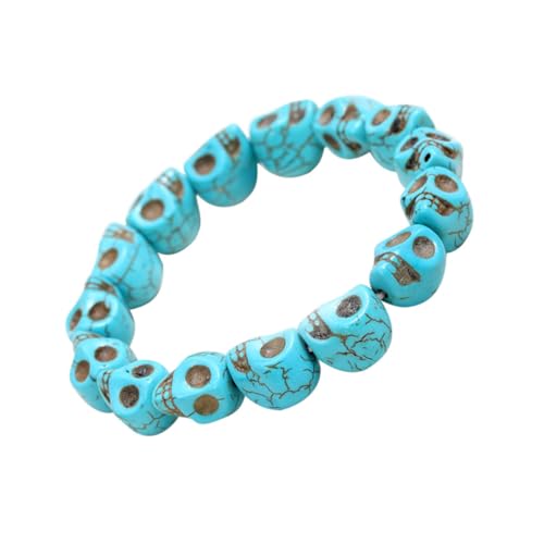 Healvian 3 Stück Schädel Armband Halloween-skelett-armband Halloween Grün von Healvian