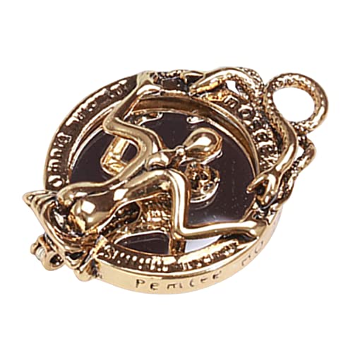 Healvian 3 Stück Skelett Brosche mit Spiegel Vintage Punk Anstecknadel für Damen Vielseitig Einsetzbar als Schmuck Accessoire für Kostüme und Besondere Anlässe von Healvian