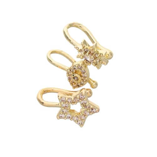 Healvian 3 Stück Stilvolle nicht Piercing Nasenringe U Förmig Ergonomisch Kupfer Nasenschmuck Damen Modisch Vielseitig Kombinierbar Elegant für Alltag und Besondere Anlässe Healvian 3 Stück Stilvolle nicht Piercing Nasenringe U Förmig Ergonomisch Kupfer Nasenschmuck Damen Modisch Vielseitig Kombinierbar Elegant für Alltag und Besondere Anlässe von Healvian