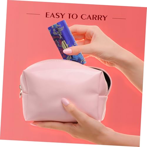 Healvian 3 Stück Teiliges Lippenstift Etui Chinesischer Stil Tragbarer Lippenstifthalter mit Knopfverschluss Langlebig und Kompakt Praktische Kosmetiktasche für Damen Unterwegs von Healvian