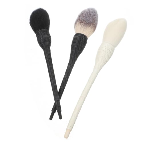 Healvian 3 Stück Teiliges Makeup Pinselset mit Rattan Griff Weiche Wolle und Nylon für Damen und Herren für Gesichts Make Up Langlebig und Sicher und Farbverlauf Healvian 3 Stück Teiliges Makeup Pinselset mit Rattan Griff Weiche Wolle und Nylon für Damen und Herren für Gesichts Make Up Langlebig und Sicher und Farbverlauf von Healvian