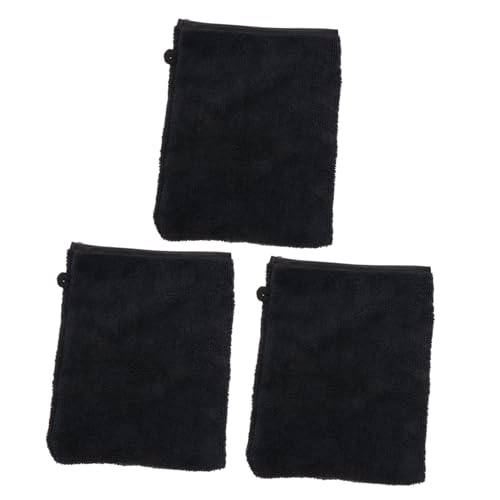 Healvian 3 Stück Teiliges Mikrofasern Make Up Entferner Handschuhe Sanfte Gesichtsreinigung Wiederverwendbare Hautfreundliche Reinigungshandschuhe für Effektive Make Up Entfernung und von Healvian