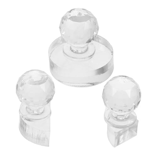 Healvian 3 Stück Teiliges Multifunktionales Presswerkzeug für Lidschatten und DIY Augen Make Up Stempel Präzises Verdichten und Reparieren von Puder Geeignet für Kompaktgrößen von Healvian