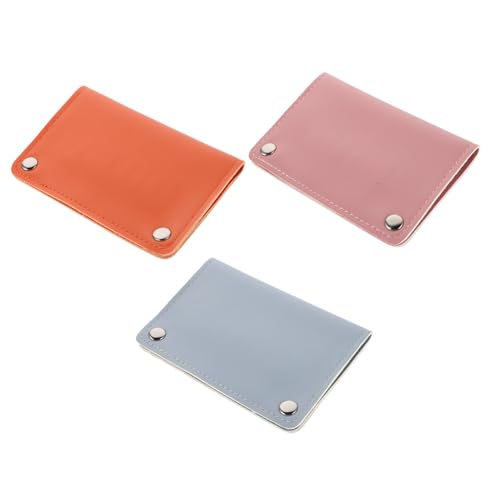 Healvian 3 Stück Teiliges Nagelbohrer-organizer-etui mit Schnappverschluss Tragbare Aufbewahrungstasche für Nagelwerkzeuge Schützendes Innenfutter Sichtbar in Blau und Orange von Healvian