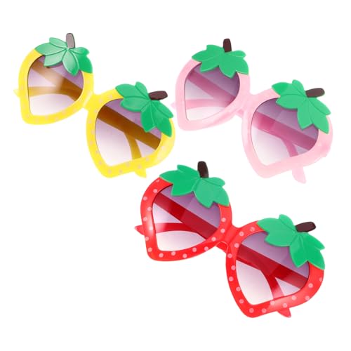 Healvian 3stücke Erdbeer-sonnenbrillen Für Junge Mädchen Stylische Sonnenbrillen in Erdbeerform Fruchtbrillen Für Kleinkinder Tropische Sonnenbrillen Für Hawaii-partys Lustige Für Healvian 3stücke Erdbeer-sonnenbrillen Für Junge Mädchen Stylische Sonnenbrillen in Erdbeerform Fruchtbrillen Für Kleinkinder Tropische Sonnenbrillen Für Hawaii-partys Lustige Für von Healvian