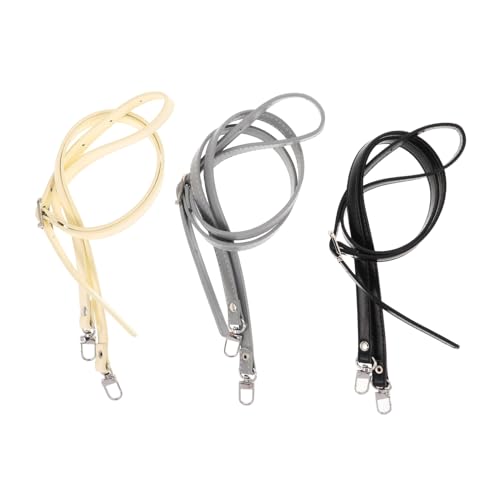 Healvian 3 Stück Teiliges Verstellbare Crossbody Schultergurte aus Robustem Material Abnehmbare Ersatz-trageriemen für Handtaschen Tote und Satchel Langlebige Umhängegurte mit von Healvian