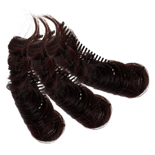 Healvian 3 Stück Unsichtbares Haarpolster Für Haarknoten Flauschiges Volumen-basiswerkzeug Haarstyling-clip-einsatz Für Frauen Und Mädchen Haar-accessoires von Healvian