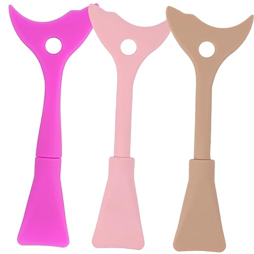 Healvian 3 Stück Wimpern Schutzapplikator Silikon Eyeliner Lidschatten Hilfswerkzeug für Einfaches Augen Make Up Wiederverwendbar Kompakt und Komfortabel für Unterwegs von Healvian