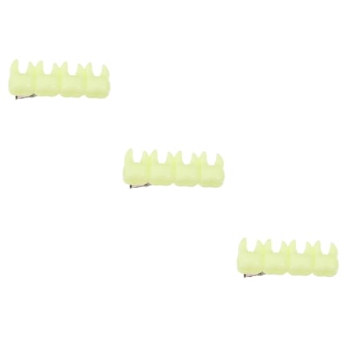 Healvian 3 Stück Zahnförmige Haarklammer für Mädchen Fluoreszierende Grüne Halloween Haarschmuck Spaßige Haarspange für Partys und Alltag Vielseitige Stylingmöglichkeiten für Verschiedene Healvian 3 Stück Zahnförmige Haarklammer für Mädchen Fluoreszierende Grüne Halloween Haarschmuck Spaßige Haarspange für Partys und Alltag Vielseitige Stylingmöglichkeiten für Verschiedene von Healvian