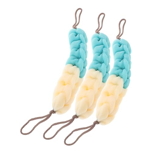 Healvian 3 Teiliges Badetuch Badepeeling Handtuch Dusch Körperwäscher Peeling Körperpeeling Körperwäsche Wäscher Rückendusche Wäscher Bad Peeling Handtuch Leicht von Healvian
