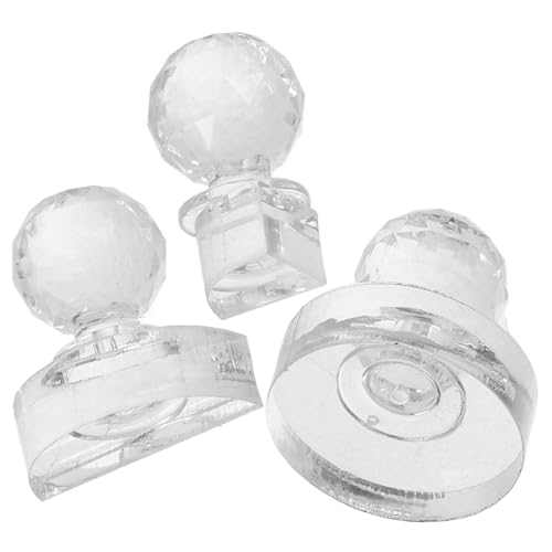 Healvian 3-teiliges Lidschatten-stempelset Gepresster Stempel Für Rouge Lidschatten Zartes Make-up Mischdichtung Unterform Für Kosmetik von Healvian