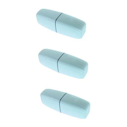 Healvian 3-teiliges Reiseetui Für Zahnbürsten Und Zahnpasta Mehrzweck-aufbewahrungsbox Tragbare Becher Für Reisen Und Geschäftsreisen von Healvian