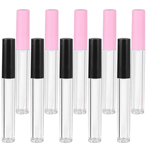 Healvian 30 Stk Lip Gloss Leere Röhren Flasche Lippenbalsamflaschen Leer Lipgloss Klarer Behälter Wiederbefüllbare Flaschen Für Lippenbalsam Flüssiges Make-up Luftraumüberwachung Runden von Healvian